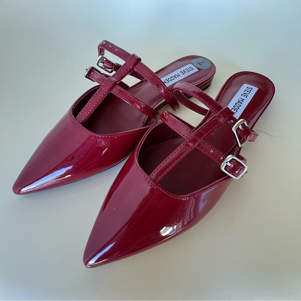 Steve Madden Women's Wine Mules Sz 7